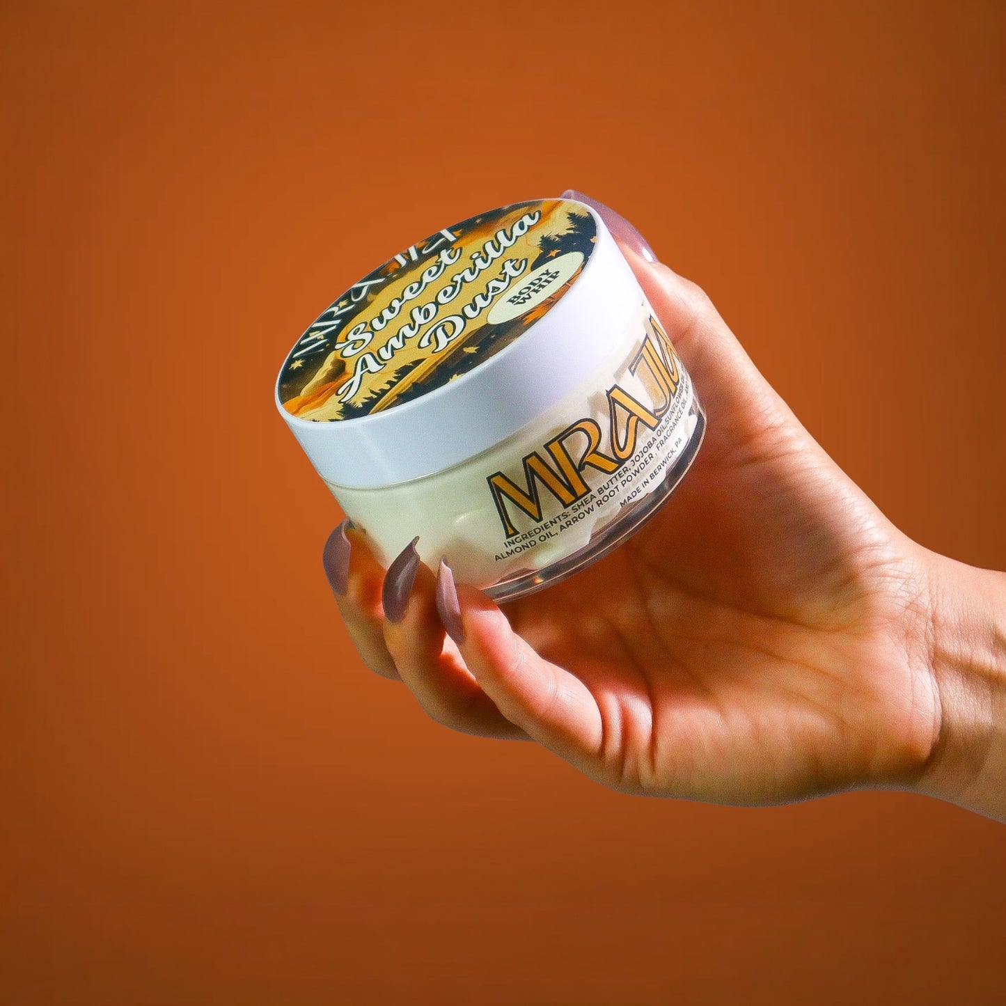 Sweet Amberilla Dust Body Butter + Cream