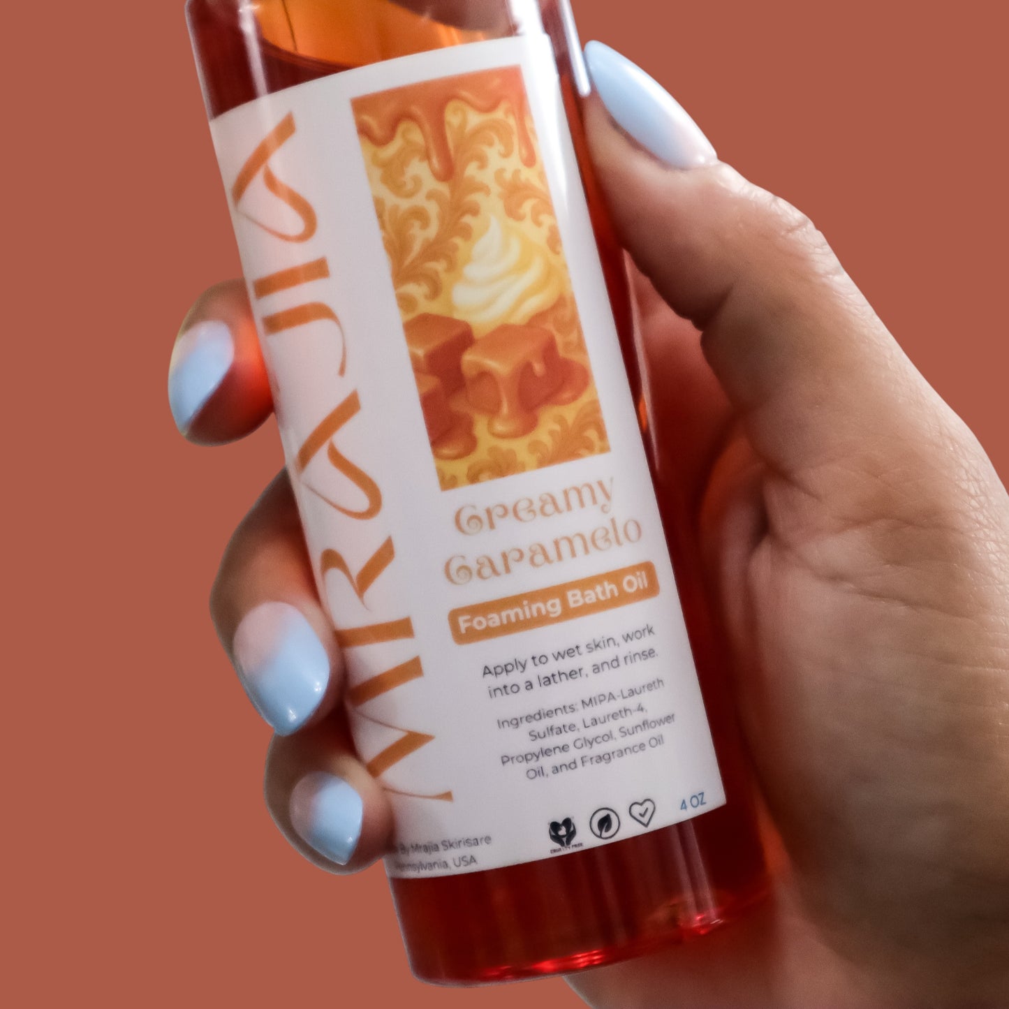 Creamy Caramelo Foaming Shower Oil