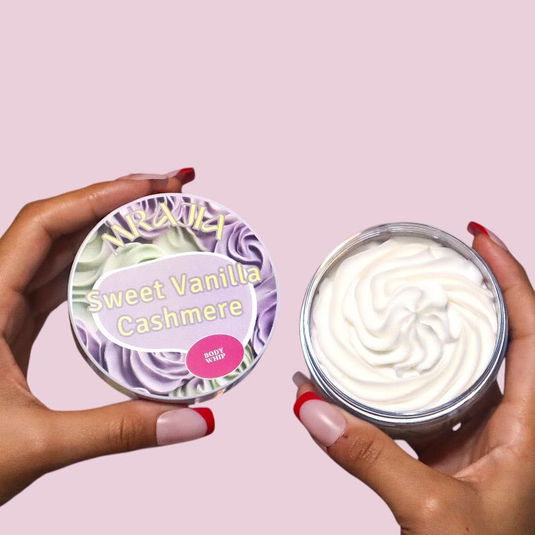 Sweet Vanilla Cashmere Body Butter + Cream