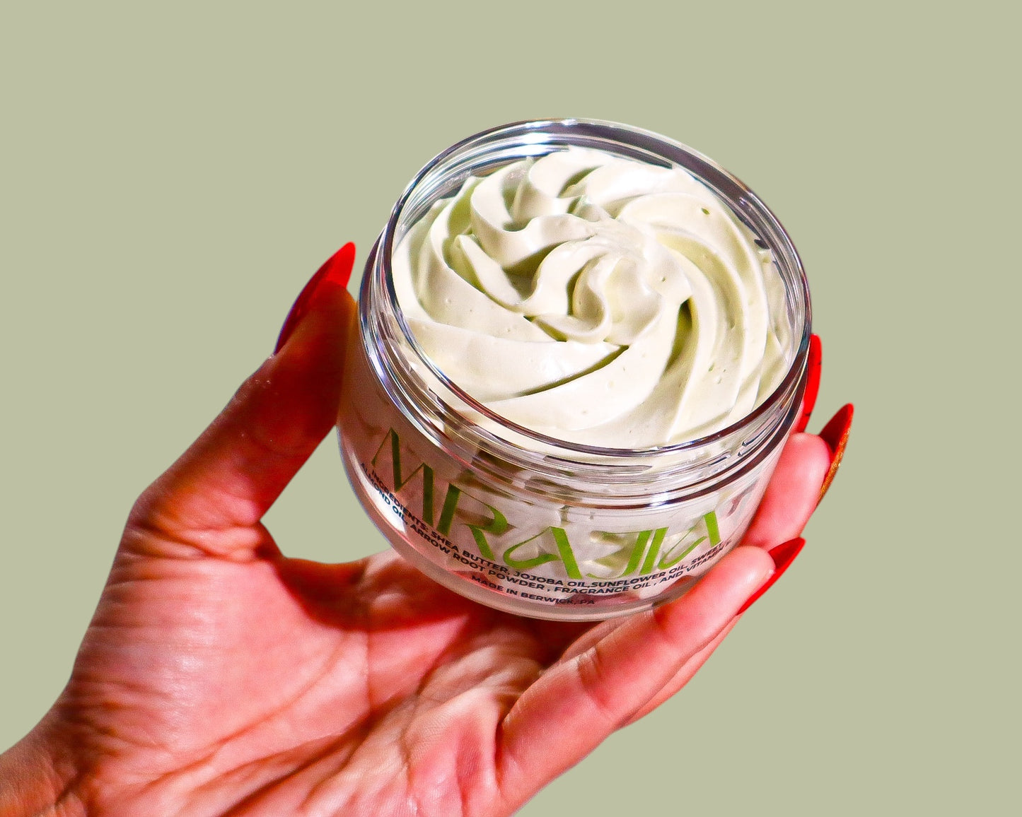 Matcha Bubble Tea Whipped Body Butter
