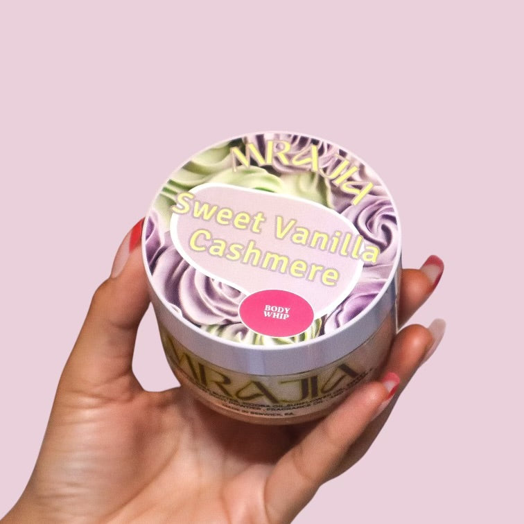 Sweet Vanilla Cashmere Body Butter + Cream