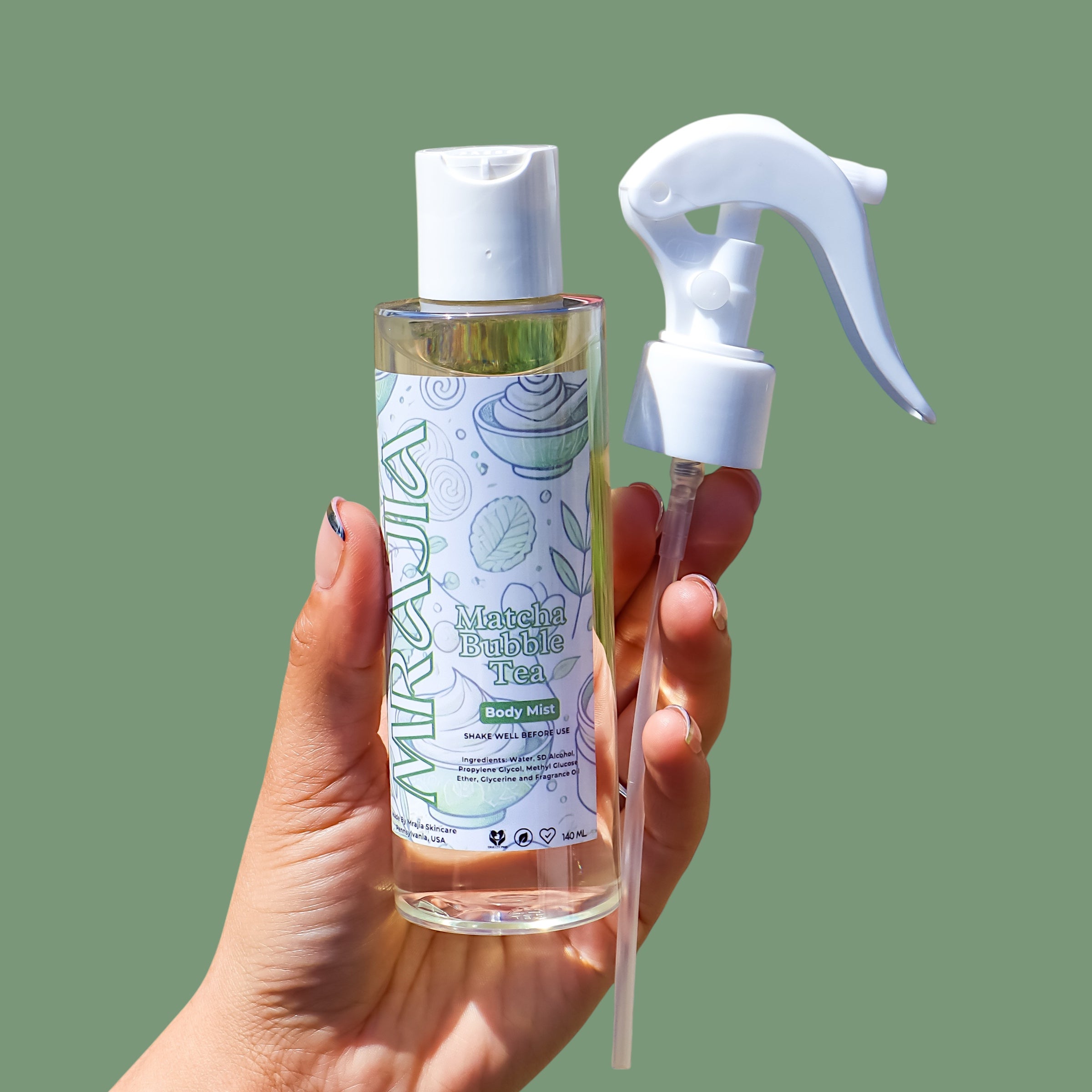Matcha Bubble Tea Body Mist
