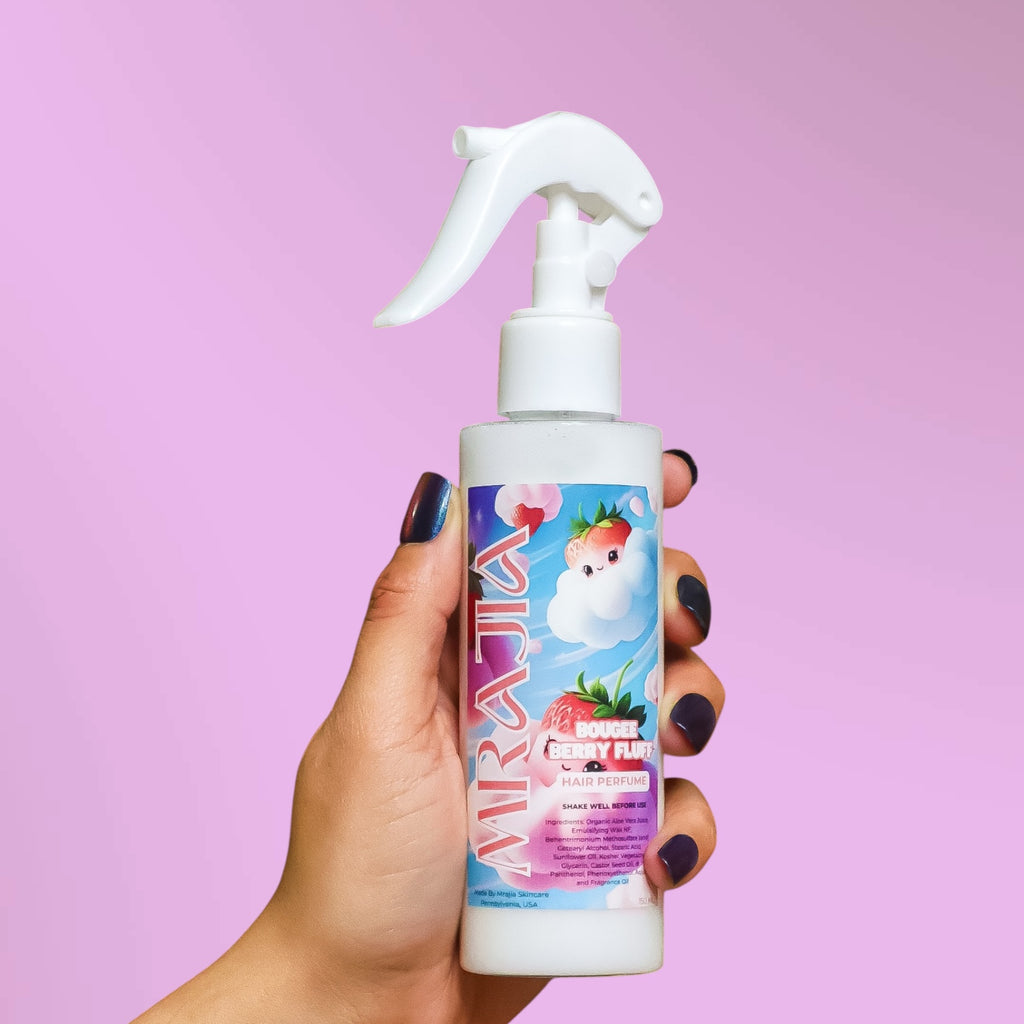 Bougee Berry Fluff Scented Hair Conditioning Leave In Mist