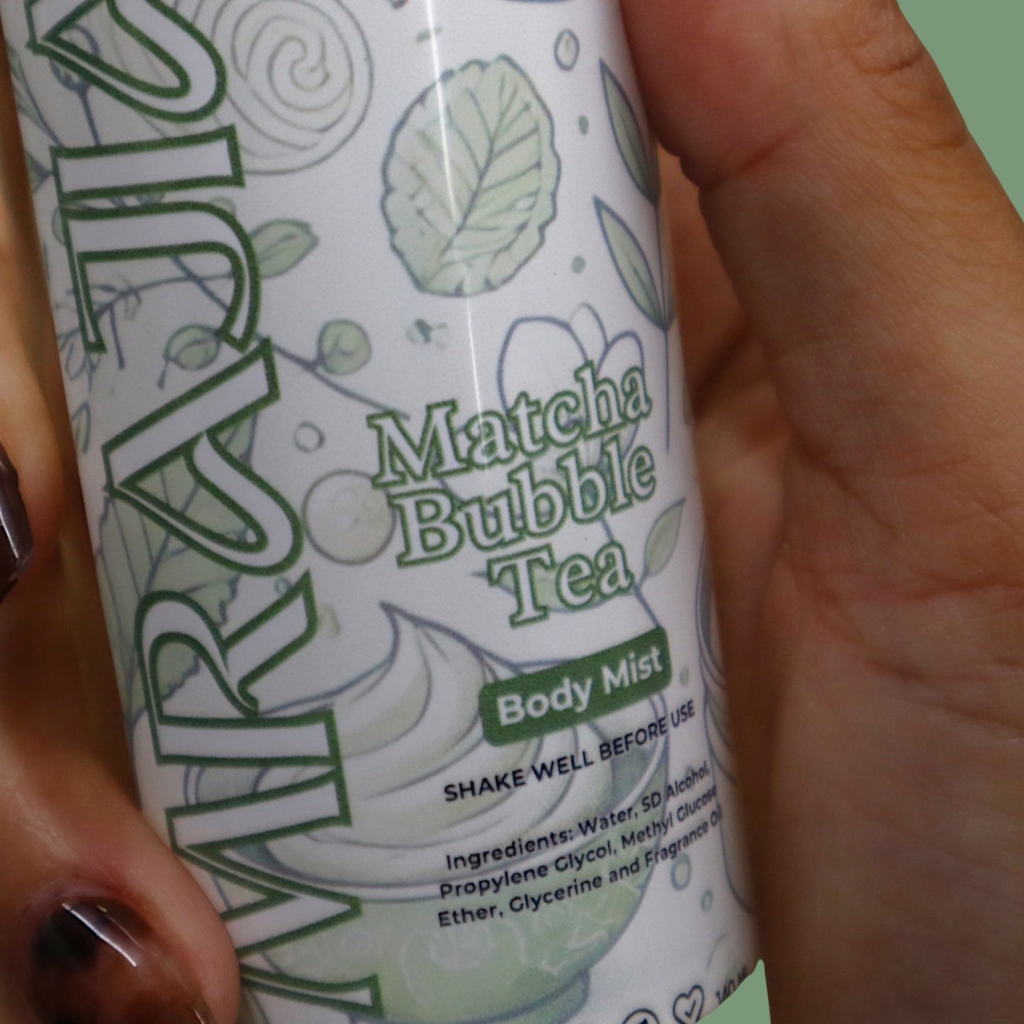 Matcha Bubble Tea Body Mist