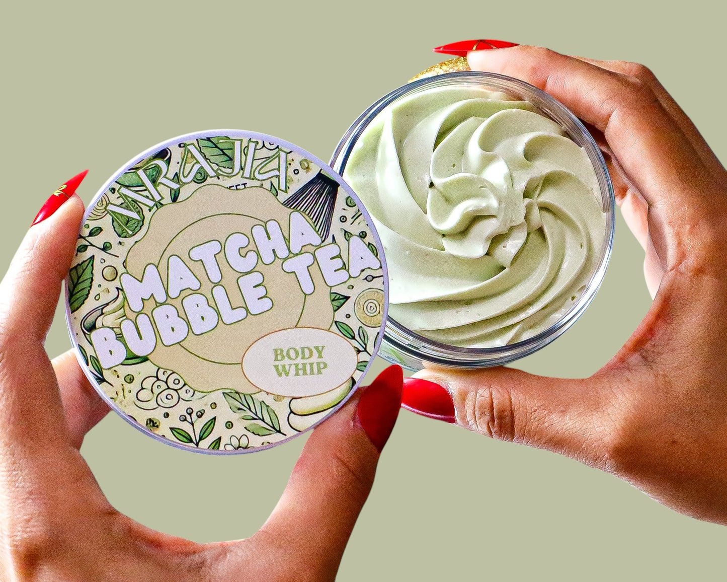 Matcha Bubble Tea Whipped Body Butter