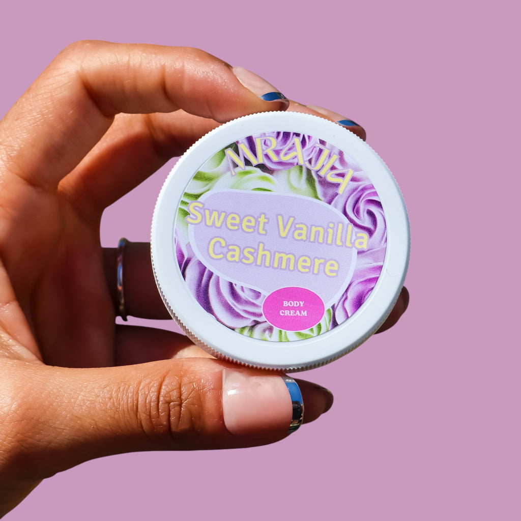 Sweet Vanilla Cashmere Body Butter + Cream