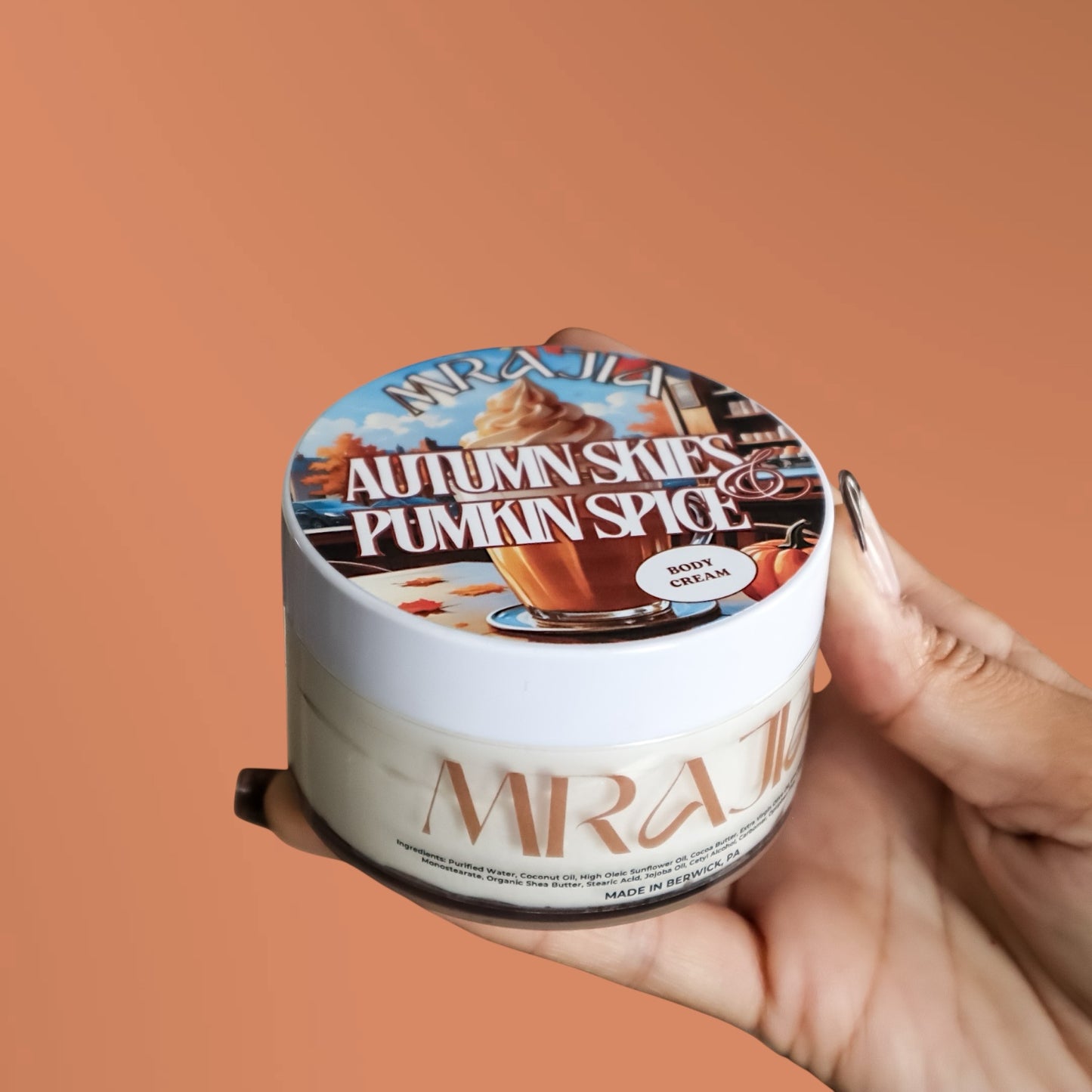 Autumn Skies + Pumpkin Spice Body Butter + Cream