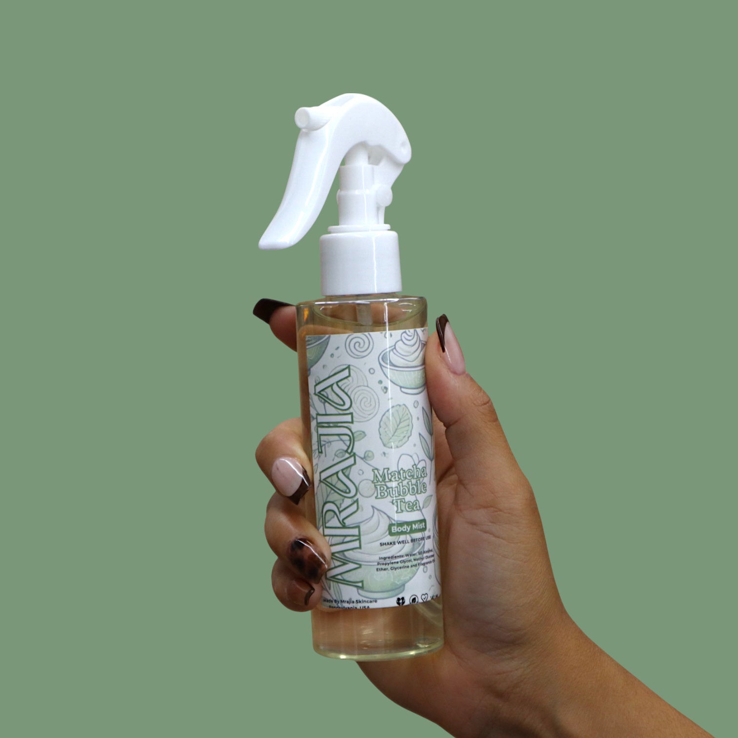 Matcha Bubble Tea Body Mist