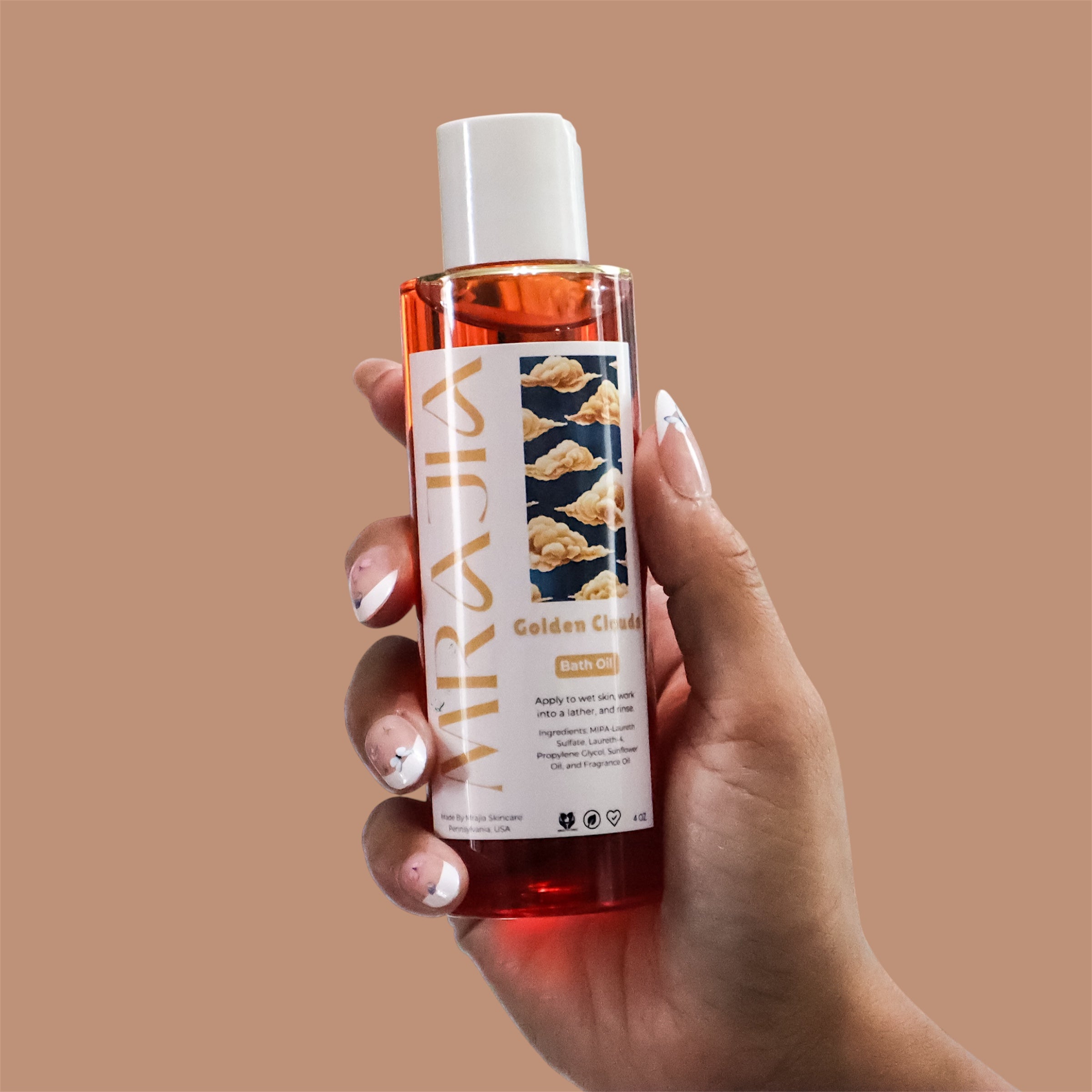 Golden Clouds Foaming Shower Oil