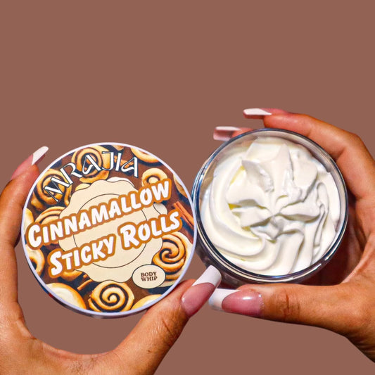 CinnaMallow Sticky Rolls Body Butter + Cream
