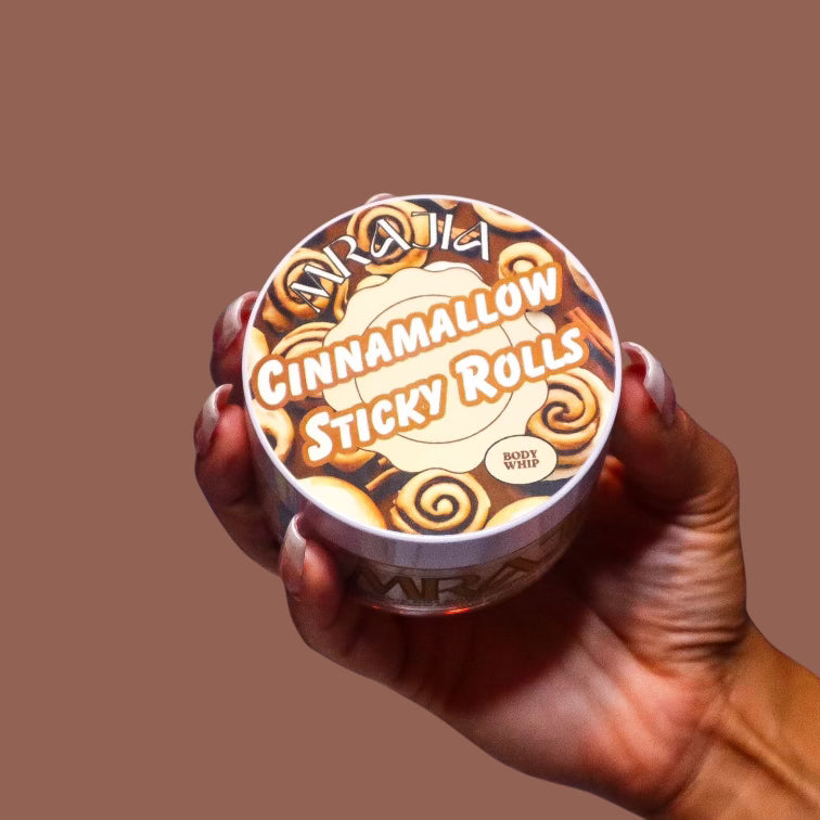CinnaMallow Sticky Rolls Body Butter + Cream