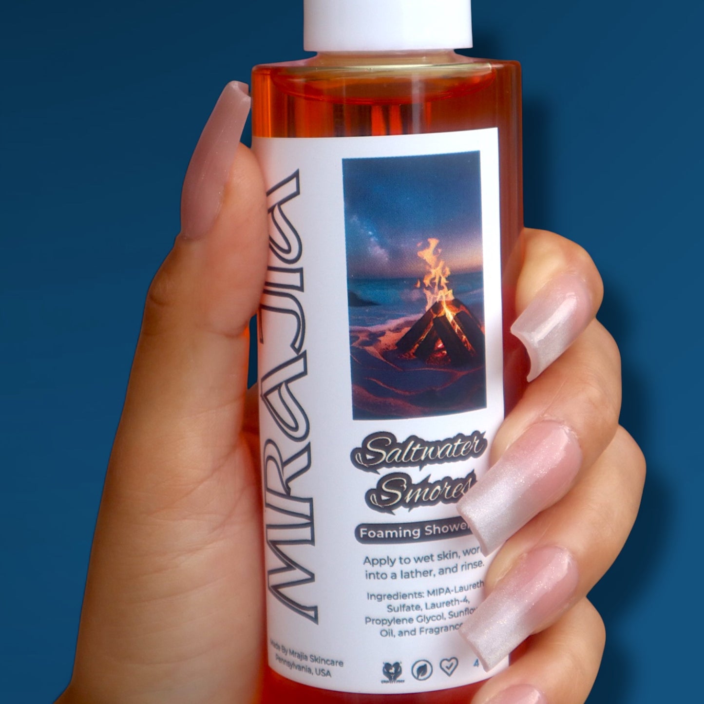 Salt Water S’mores Foaming Shower Oil