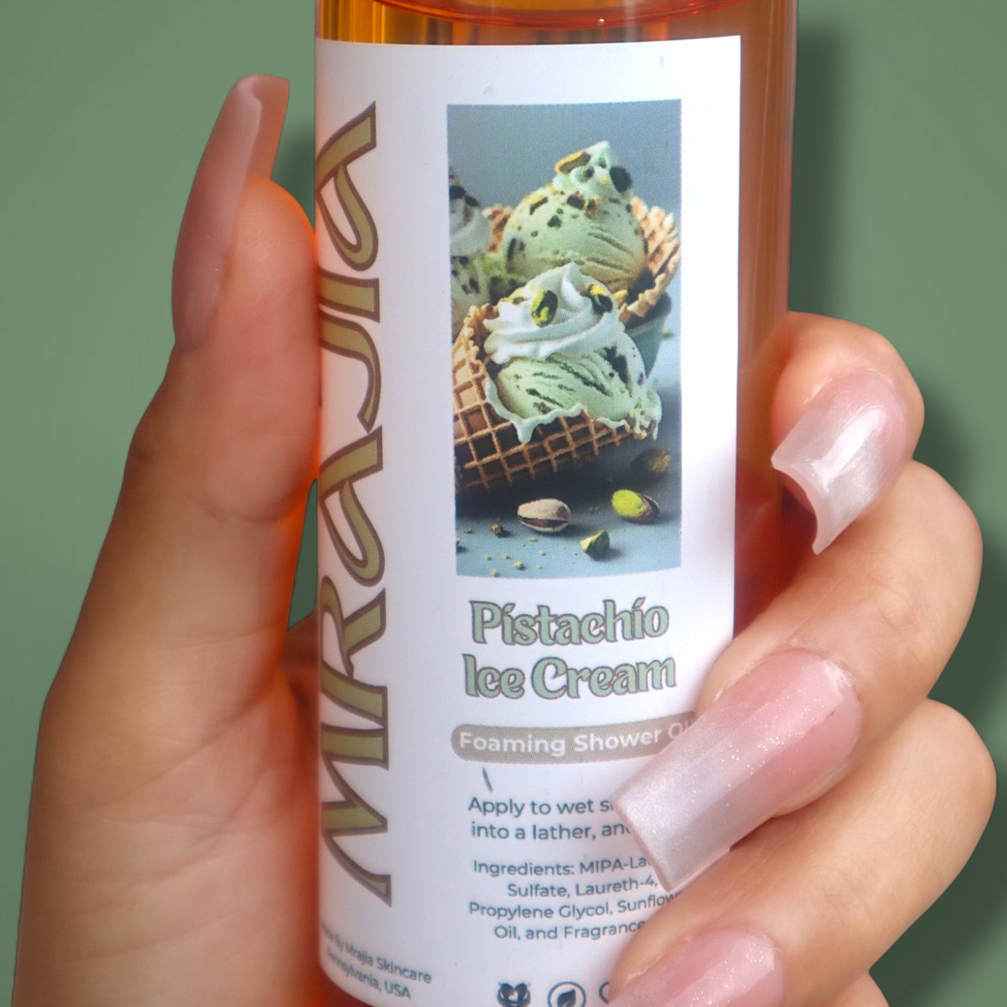 Pistachio Ice Cream Foaming Shower Oil