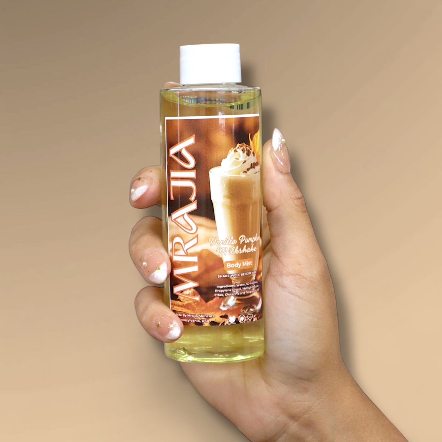 Vanilla Pumpkin Milkshake Layering Body Mist