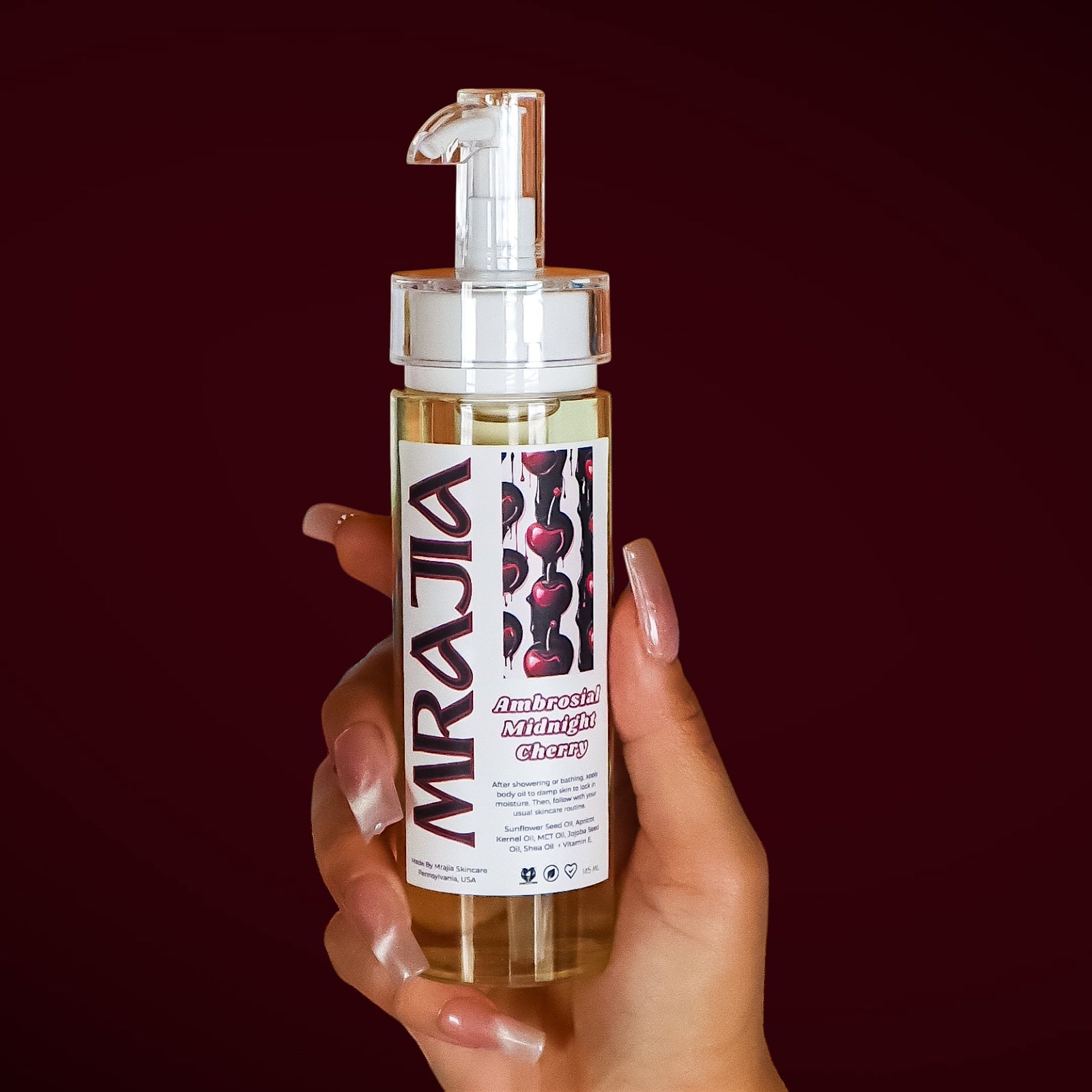 Ambrosial Midnight Cherry Body Care – MRAJIA