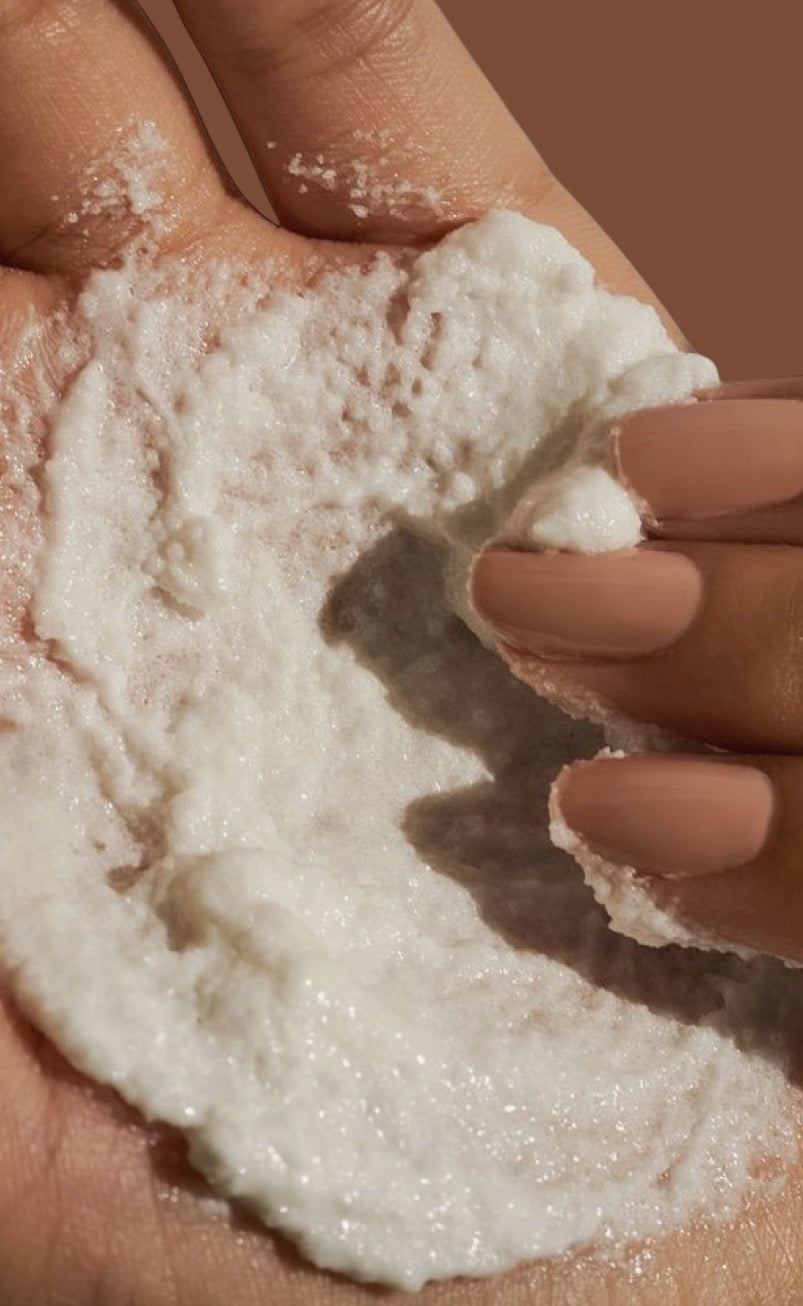 Whipped Foaming Sugar Scrubs