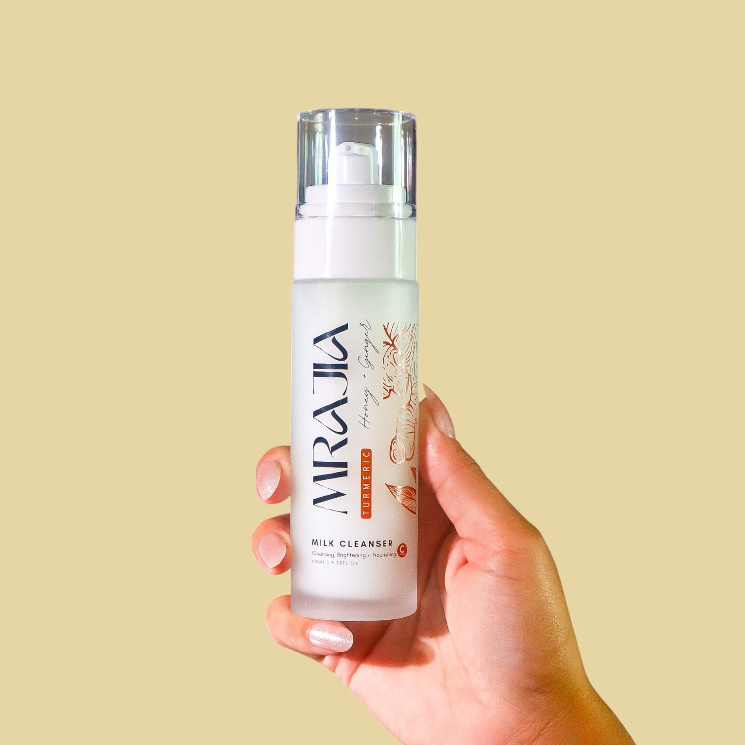 Turmeric Brightening Facial Milk Cleanser