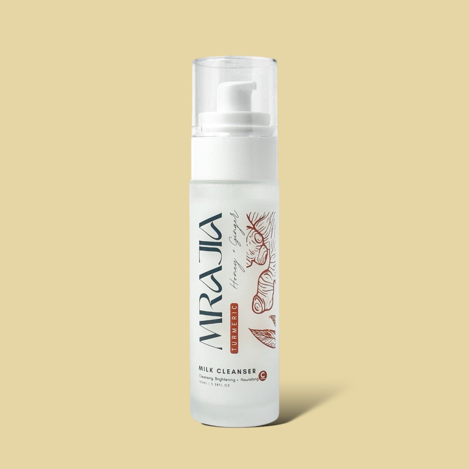 Turmeric Brightening Facial Milk Cleanser