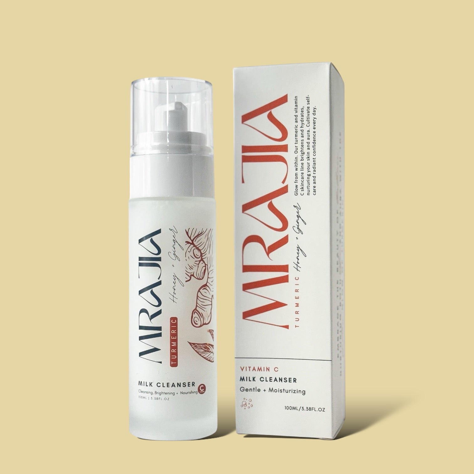 Turmeric Brightening Facial Milk Cleanser