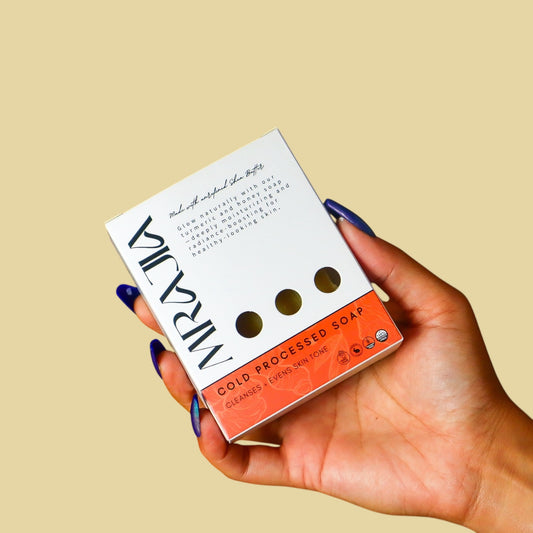 Turmeric and Honey Natural Artisan Cold Processed Shea Butter Soap bar